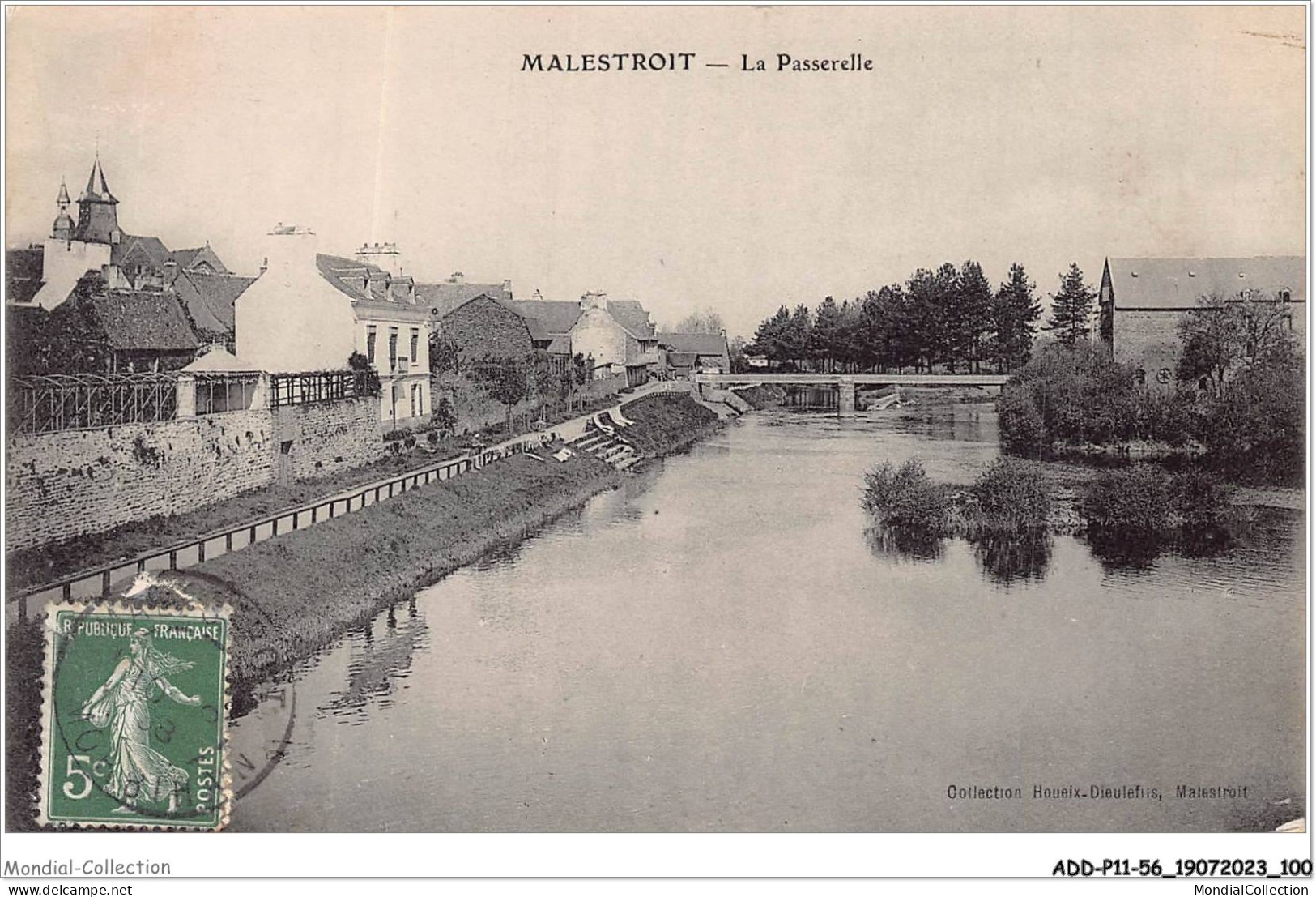 ADDP11-56-0996 - MALESTROIT - La Passerelle - Malestroit