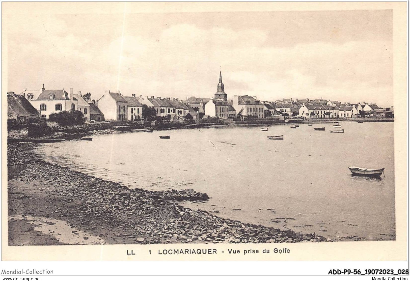 ADDP9-56-0770 - LOCMARIAQUER - Vue Prise Du Golfe - Locmariaquer