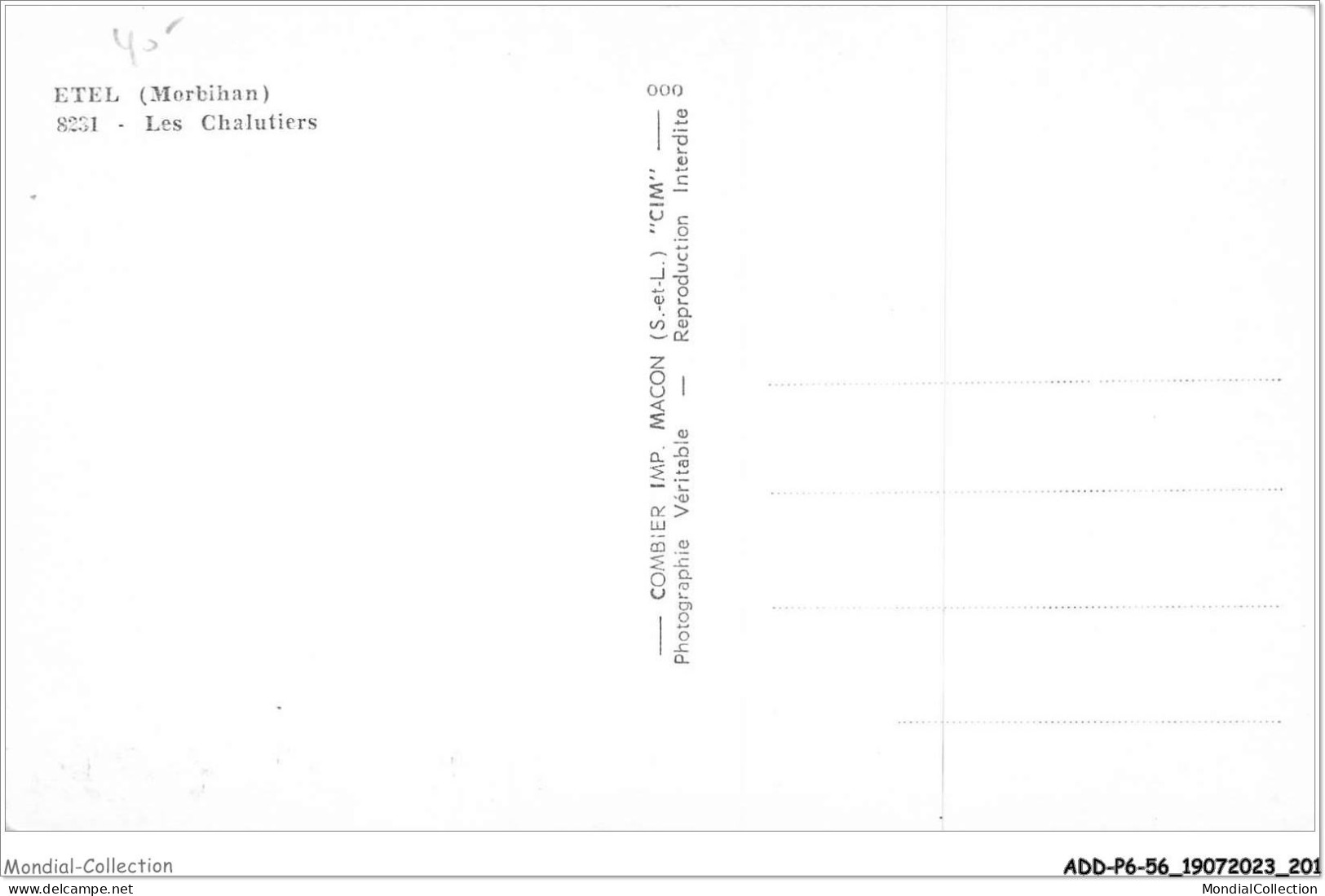 ADDP6-56-0568 - ETEL - Le Chatuliers - Etel