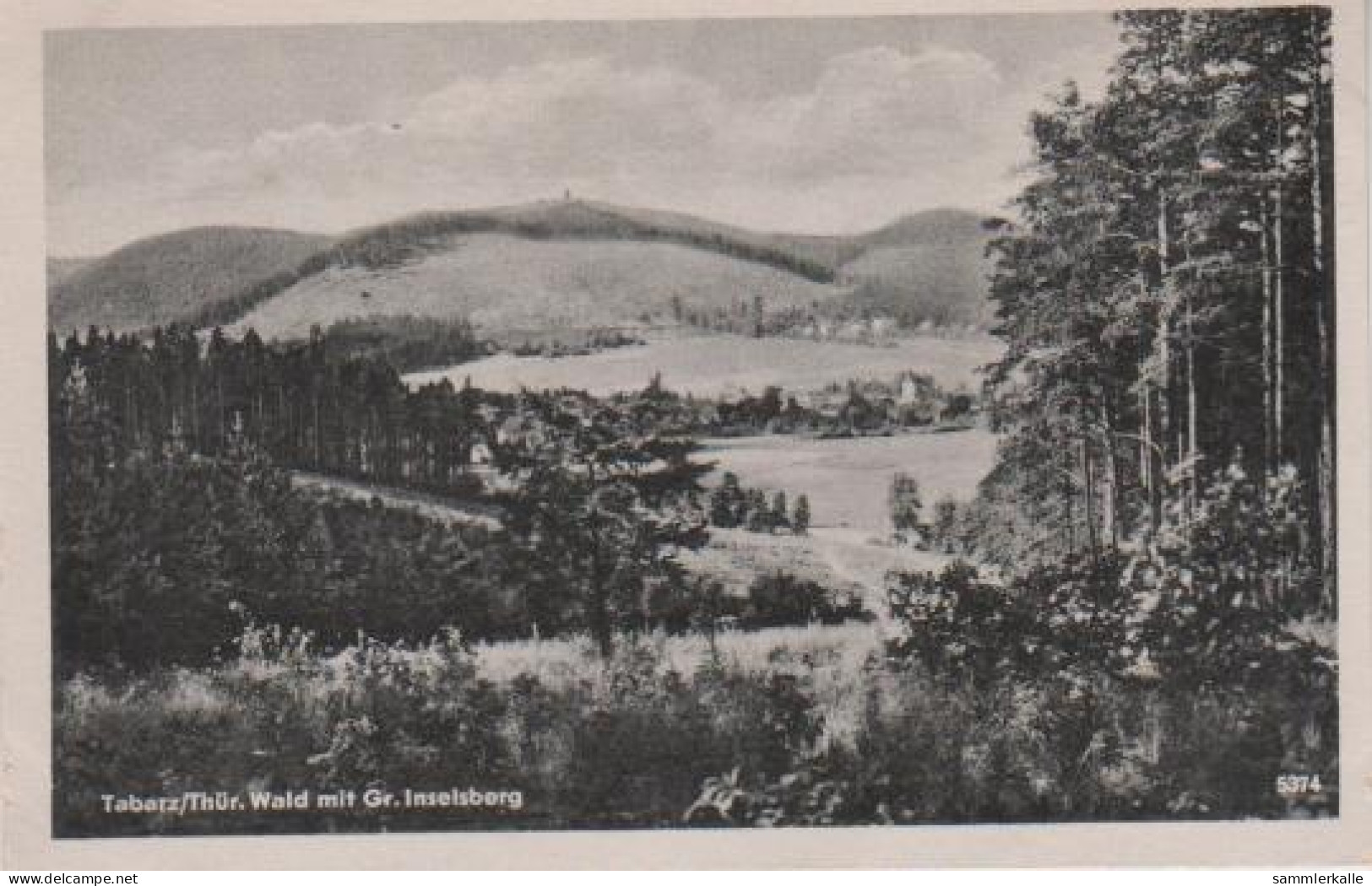 5666 - Tabarz - Mit Gr. Inselsberg - 1957 - Tabarz