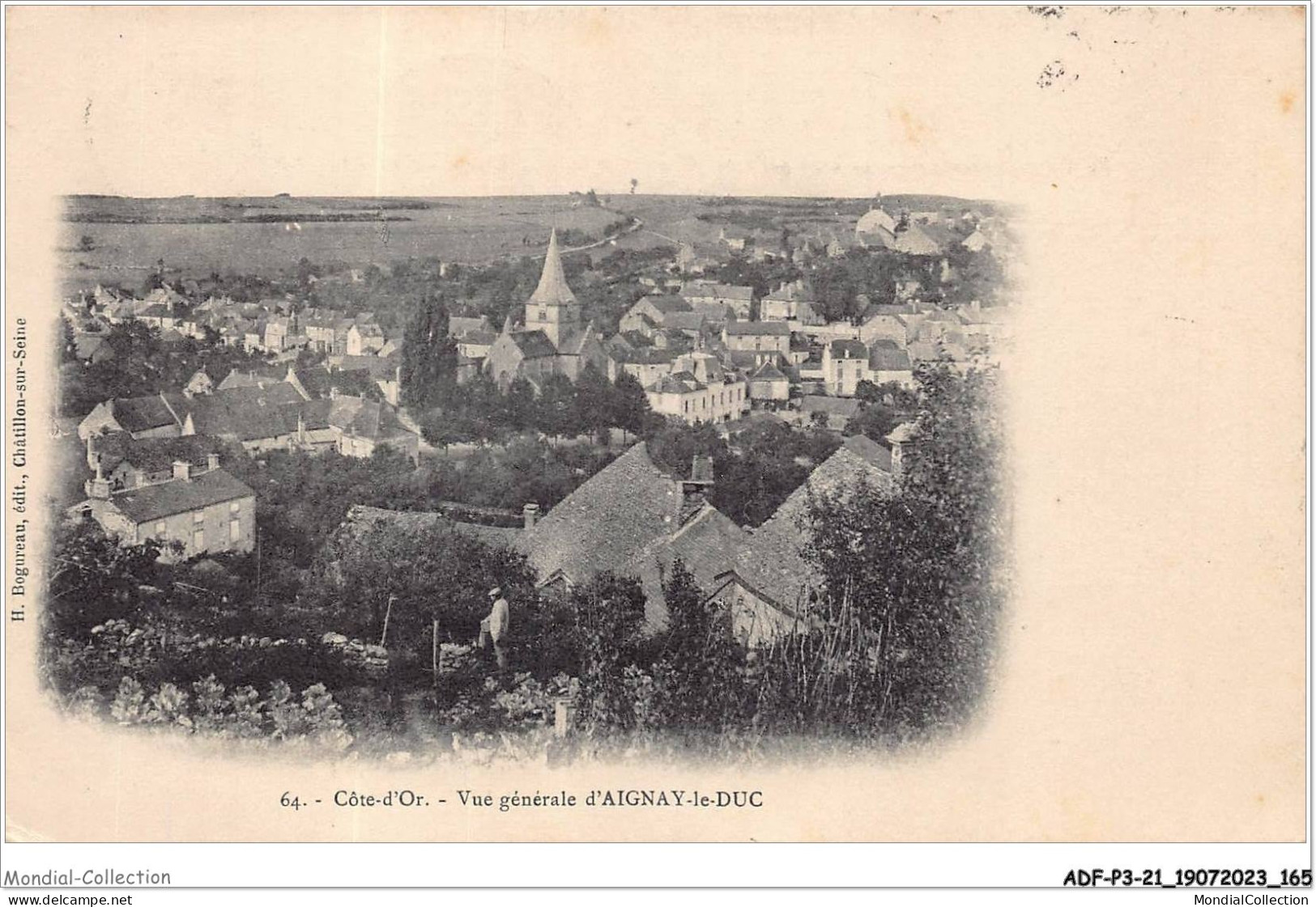 ADFP3-21-0282 - Vue Générale D'AIGNAY-LE-DUC - Aignay Le Duc