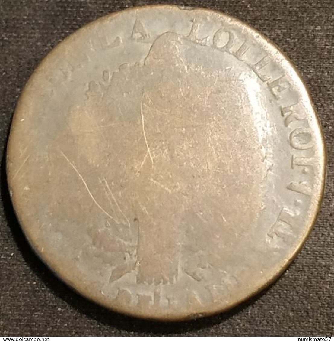 FRANCE - 2 SOLS 1792 W Dit "au Faisceau" Type François - Louis XVI - Gad 25 - KM 603 - Altri & Non Classificati