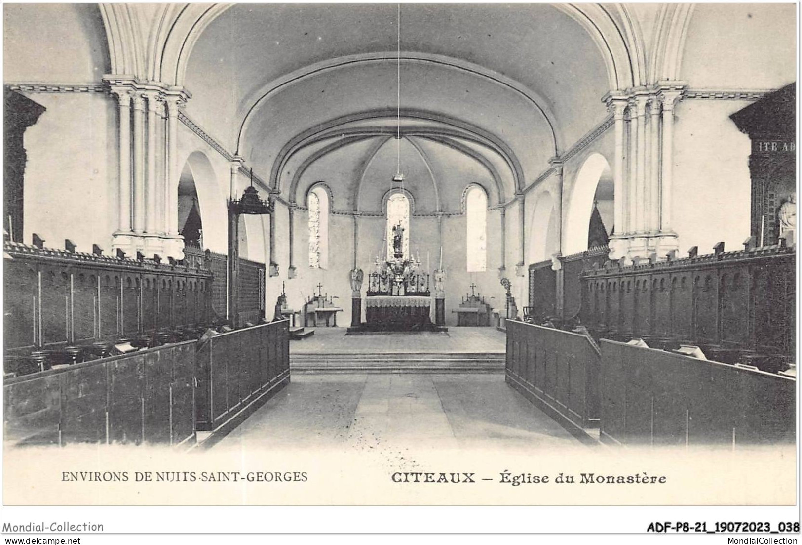 ADFP8-21-0699 - ABBAYE DE CITEAUX - église Du Monastère - Nuits Saint Georges