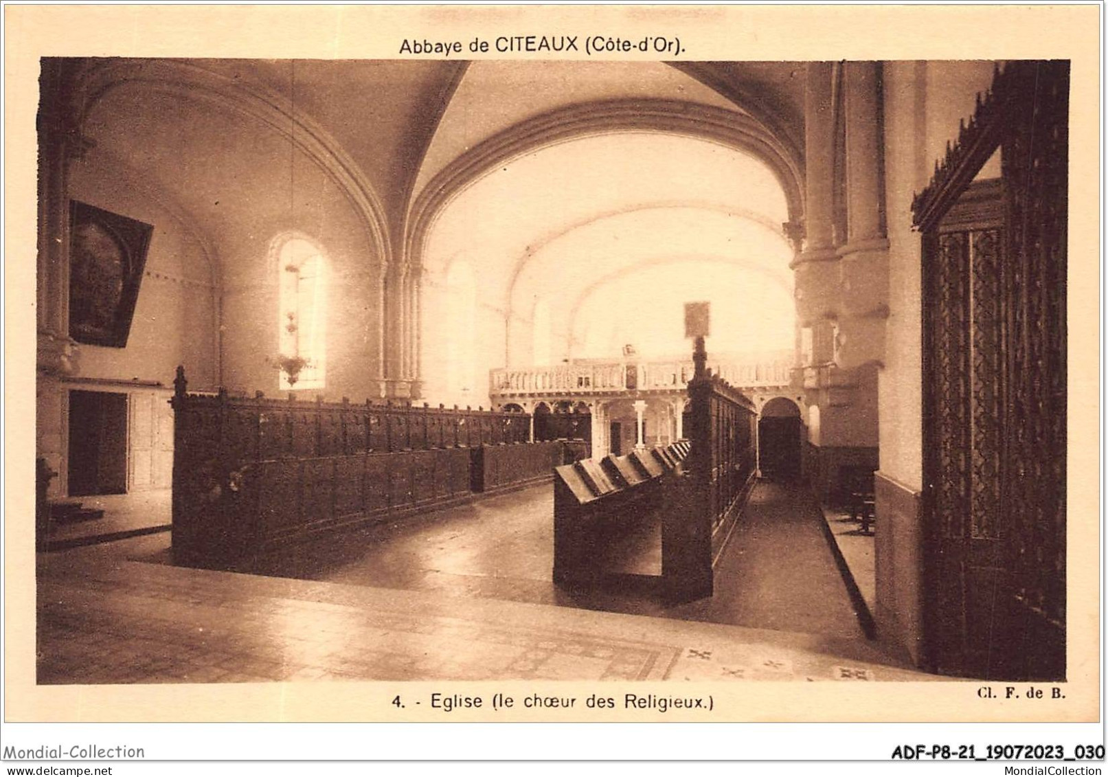 ADFP8-21-0695 - ABBAYE DE CITEAUX - Eglise - Nuits Saint Georges