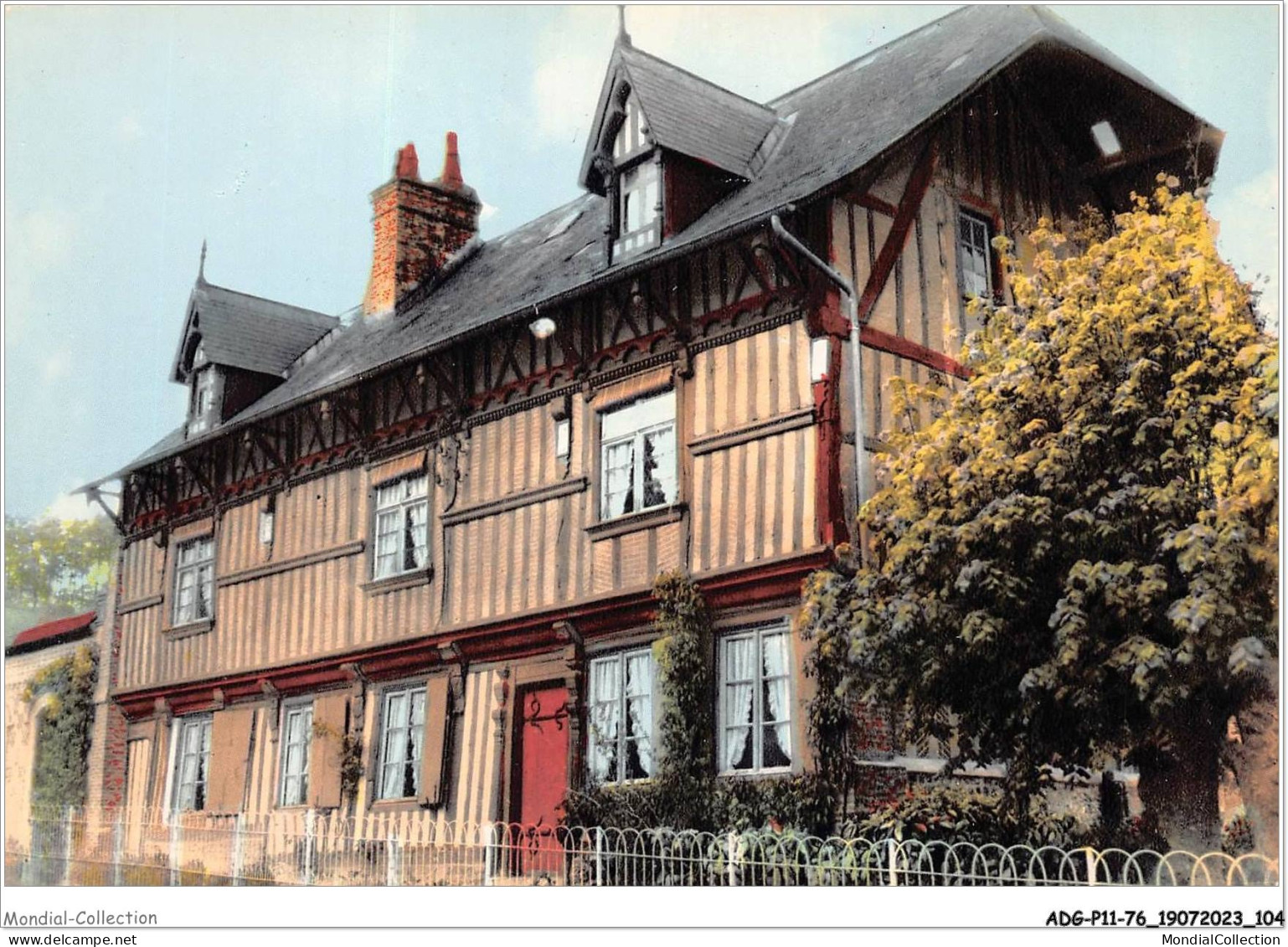 ADGP11-76-0996 - VALMONT - Maison Normande  - Valmont