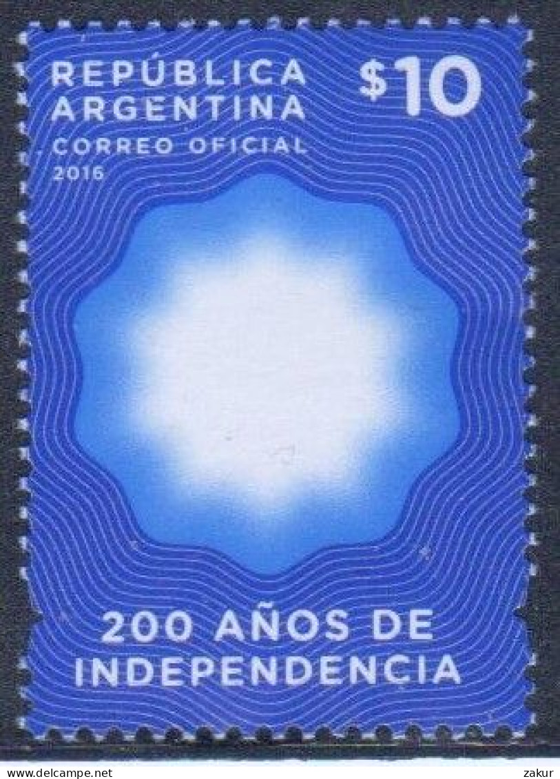 Argentina 2016 - 200 Años De Independencia - Ungebraucht