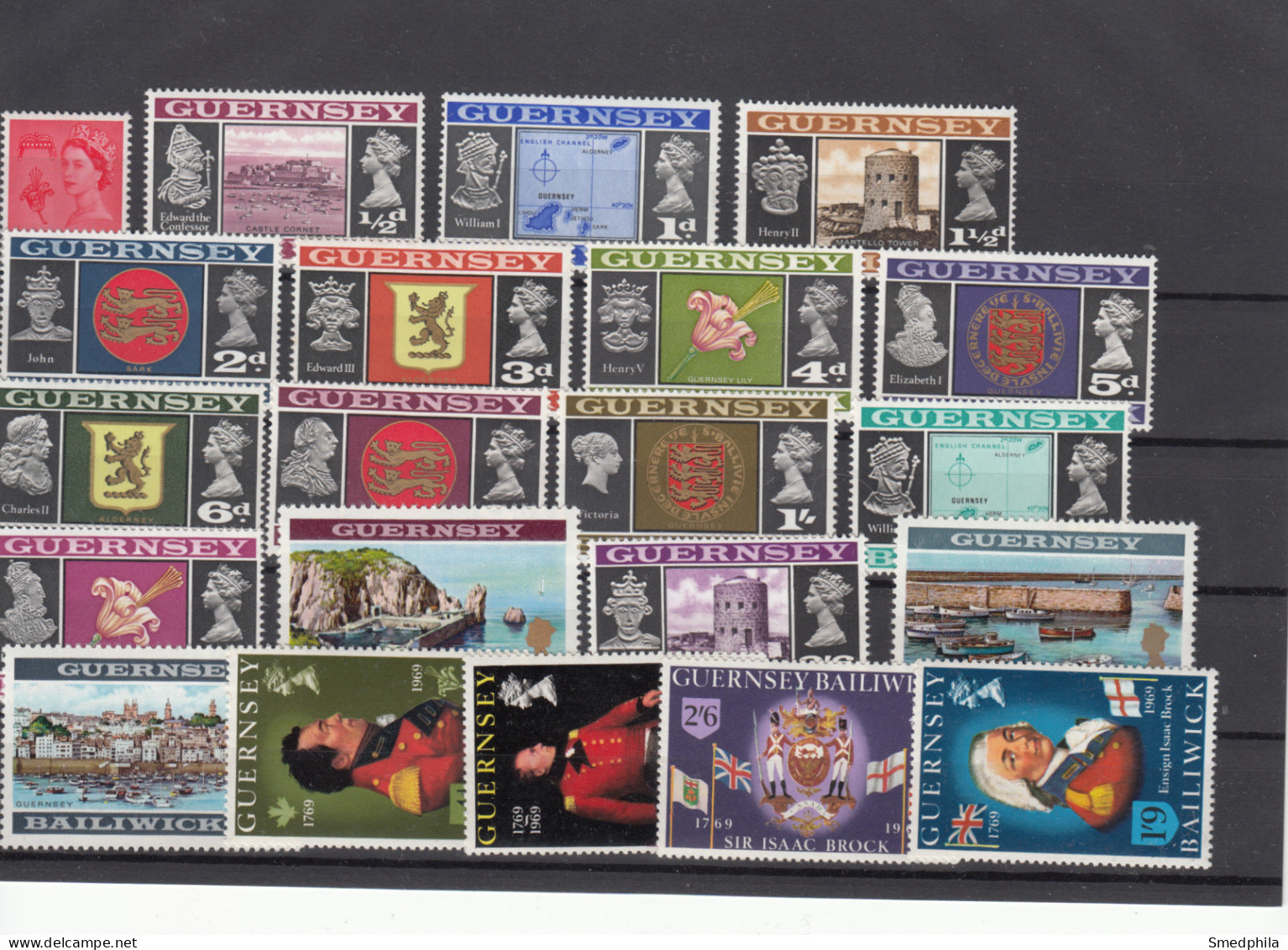 Guernsey 1969 - Full Year MNH ** - Guernesey