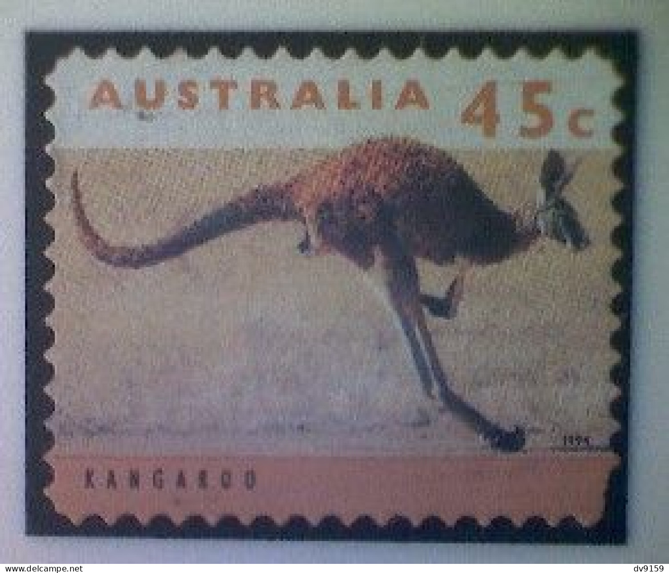 Australia, Scott #1288, Used (o), 1994, Wildlife Series, Kangaroo, 45¢, Orange And Multicolored - Used Stamps