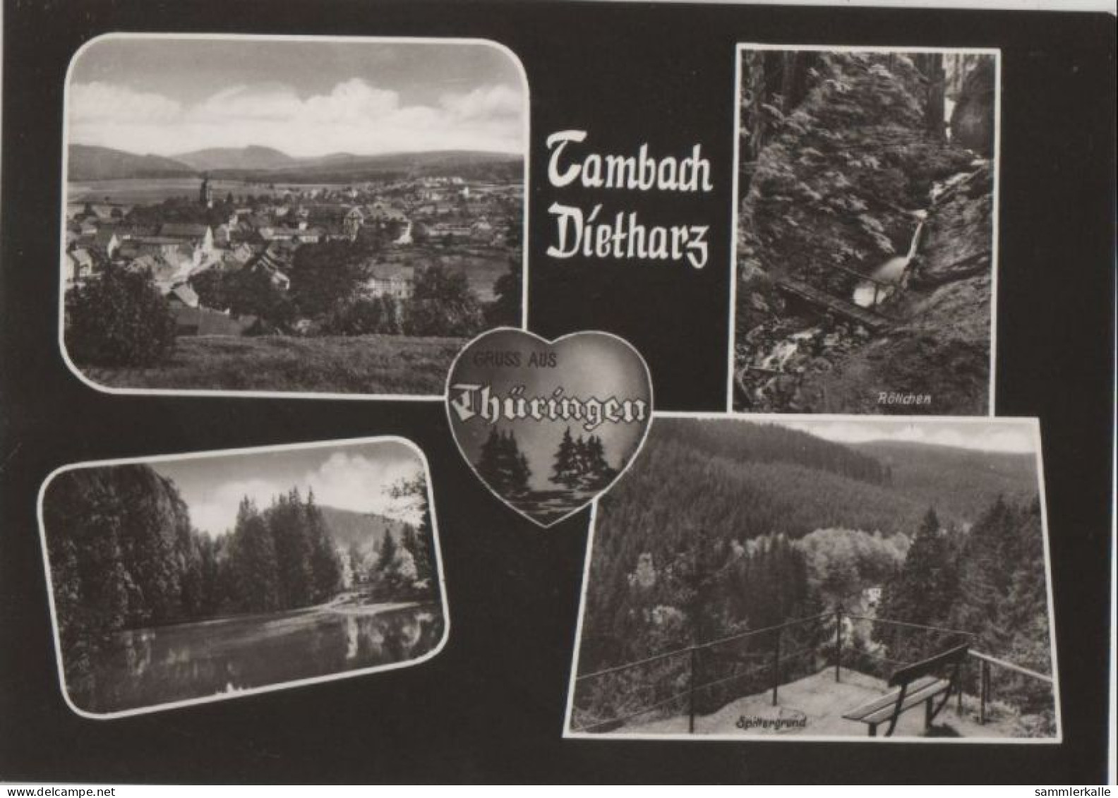 79207 - Tambach-Dietharz - 5 Teilbilder - 1966 - Tambach-Dietharz