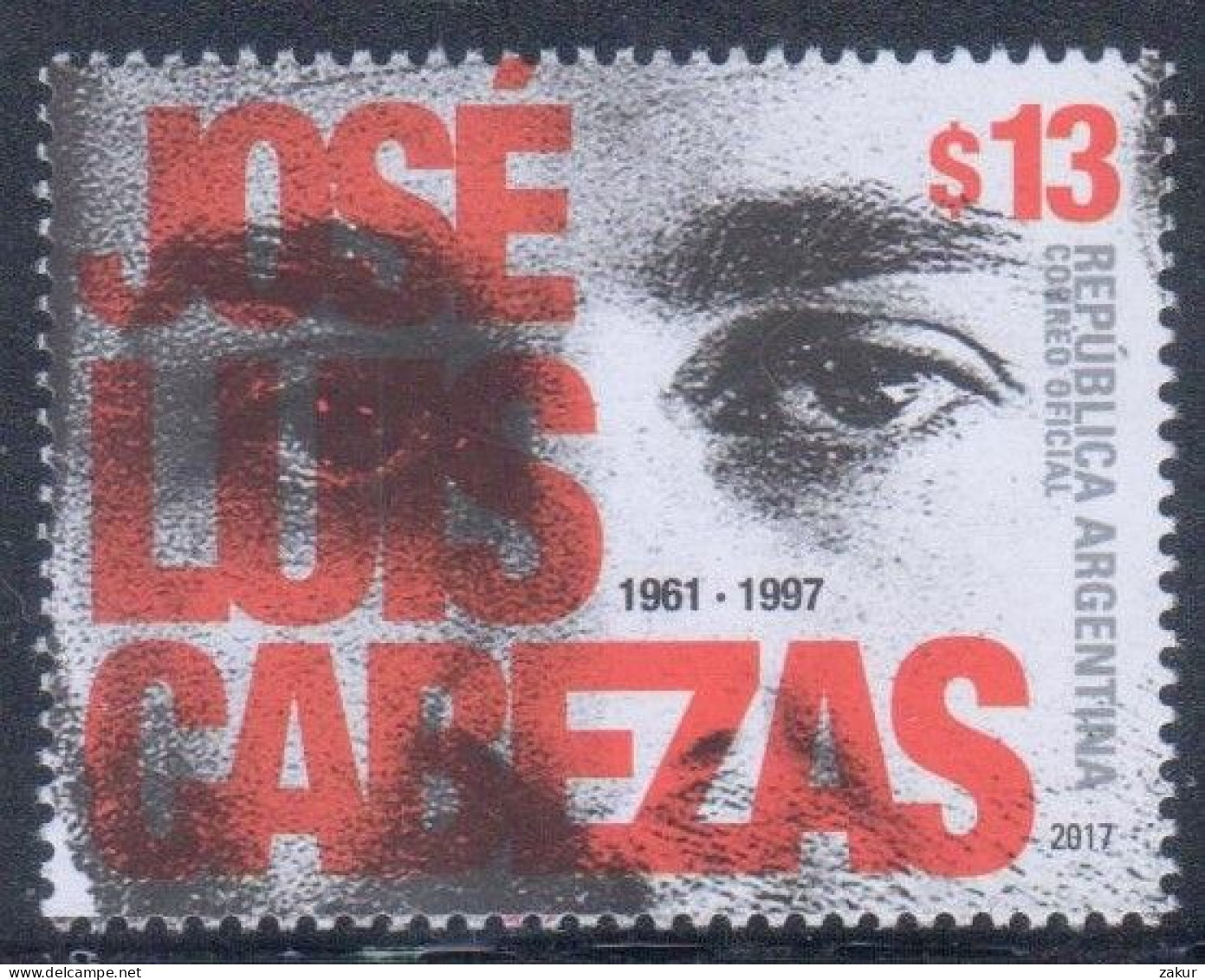 Argentina 2017 - Sello Homenaje A José Luis Cabezas - Nuevos