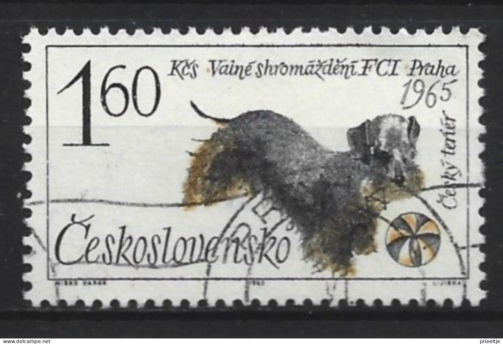 Ceskoslovensko 1965  Dog  Y.T. 1412 (0) - Used Stamps