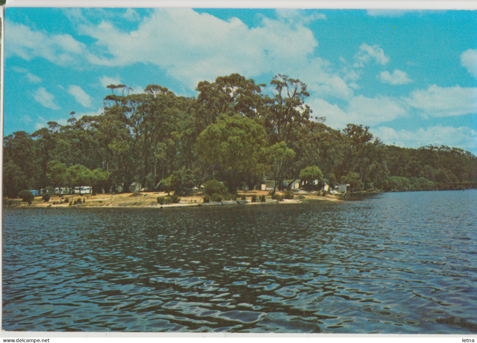 WESTERN AUSTRALIA WA Rivermouth Caravan Park Near DENMARK Emu Den2 Postcard C1970s - Other & Unclassified