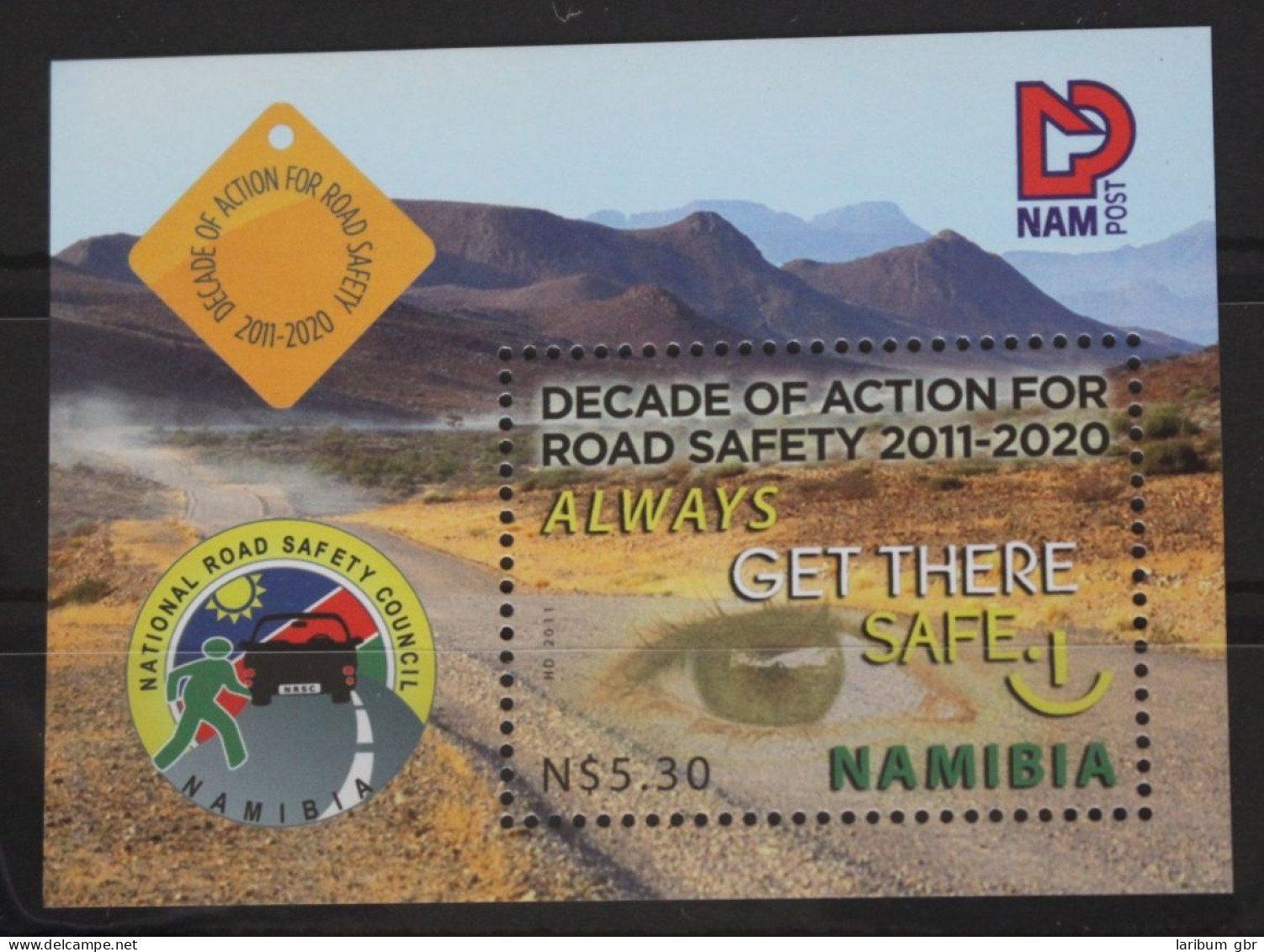 Namibia Block 76 Postfrisch #FS720 - Namibië (1990- ...)