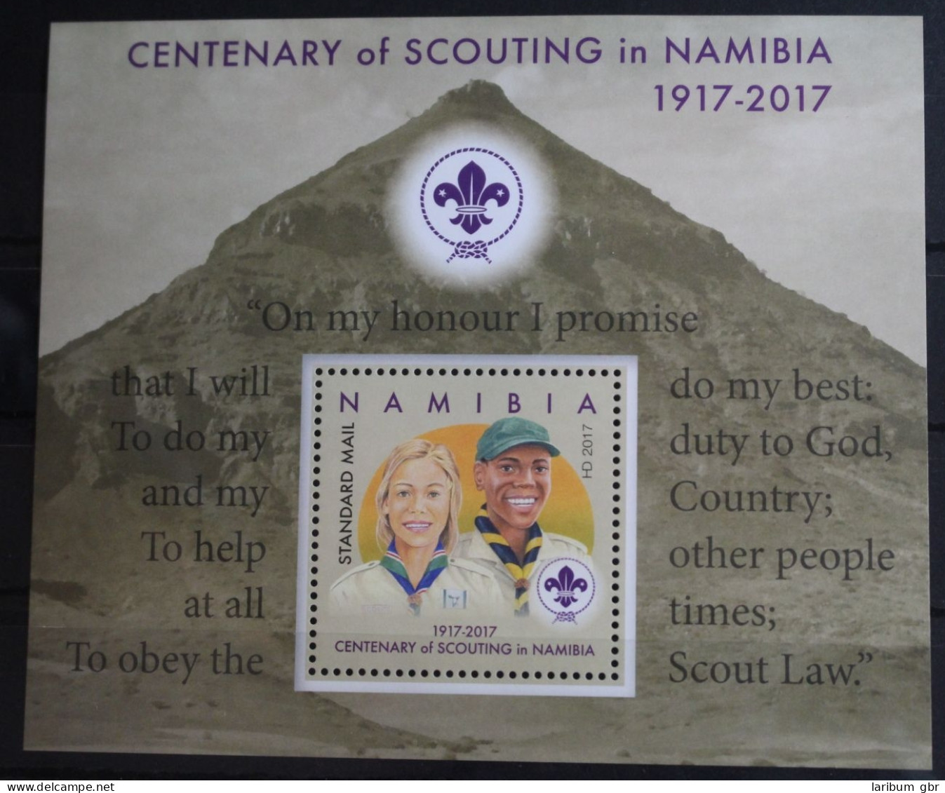 Namibia Block 94 Postfrisch #FN843 - Namibia (1990- ...)