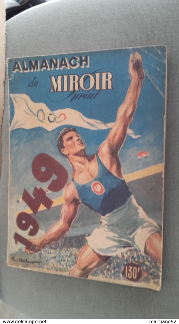 Revue " ALMANACH MIROIR " 1949 , 224 Pages - 1900 - 1949