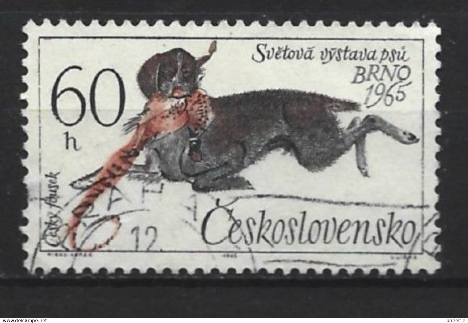 Ceskoslovensko 1965  Dog  Y.T. 1410 (0) - Used Stamps