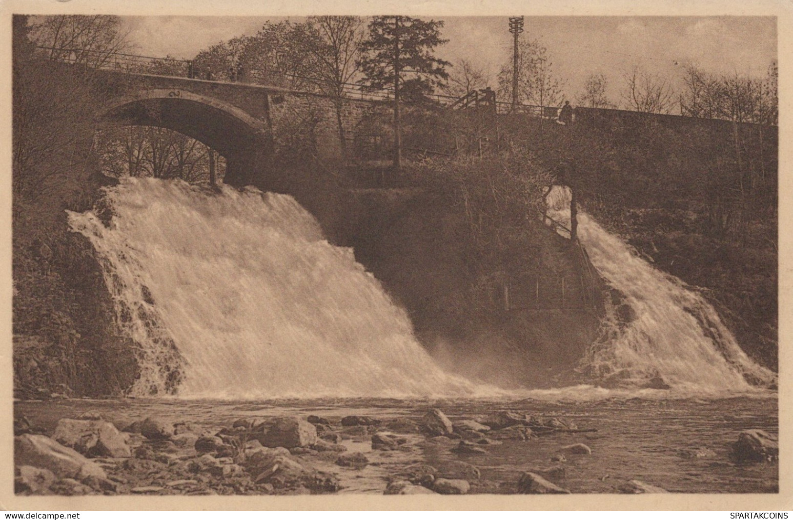 BELGIUM COO WATERFALL Province Of Liège Postcard CPA Unposted #PAD176.A - Stavelot