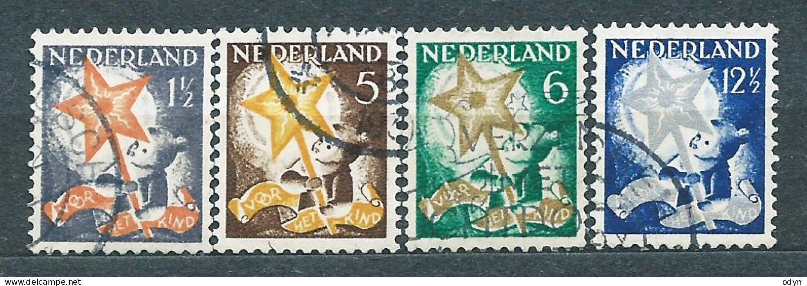 Netherlands, 1932-33, 2 Complete Sets MiNr 253-256 + 268-271 - Used - Gebraucht