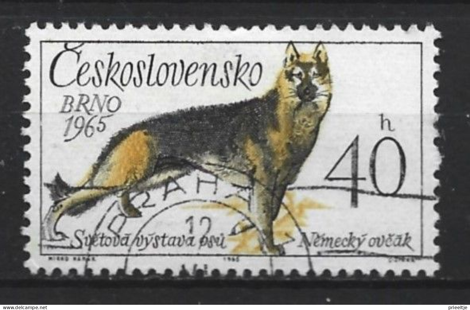 Ceskoslovensko 1965  Dog  Y.T. 1409 (0) - Used Stamps