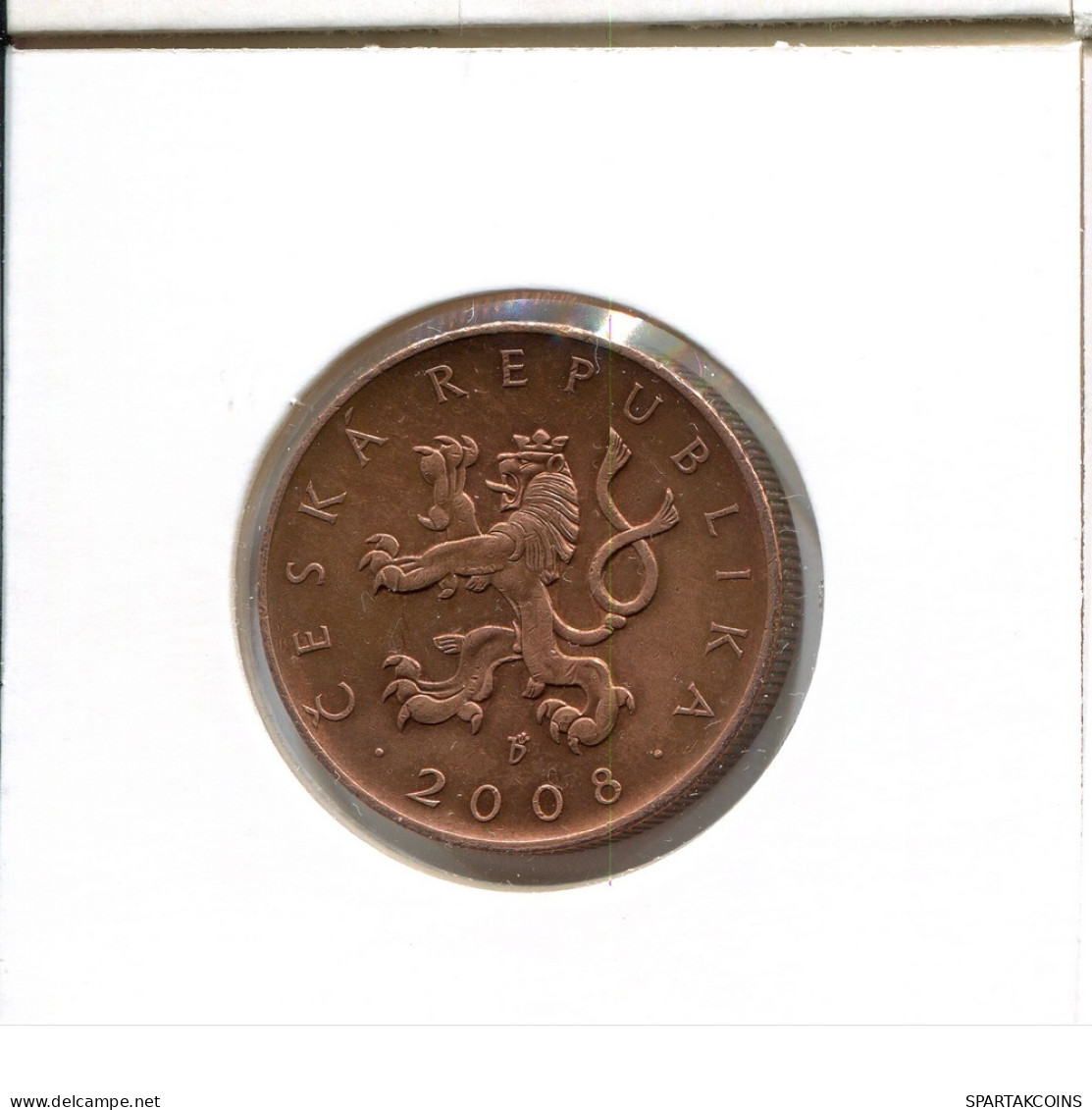 10 KORUN 2008 REPÚBLICA CHECA CZECH REPUBLIC Moneda #AP781.2.E.A - Tchéquie