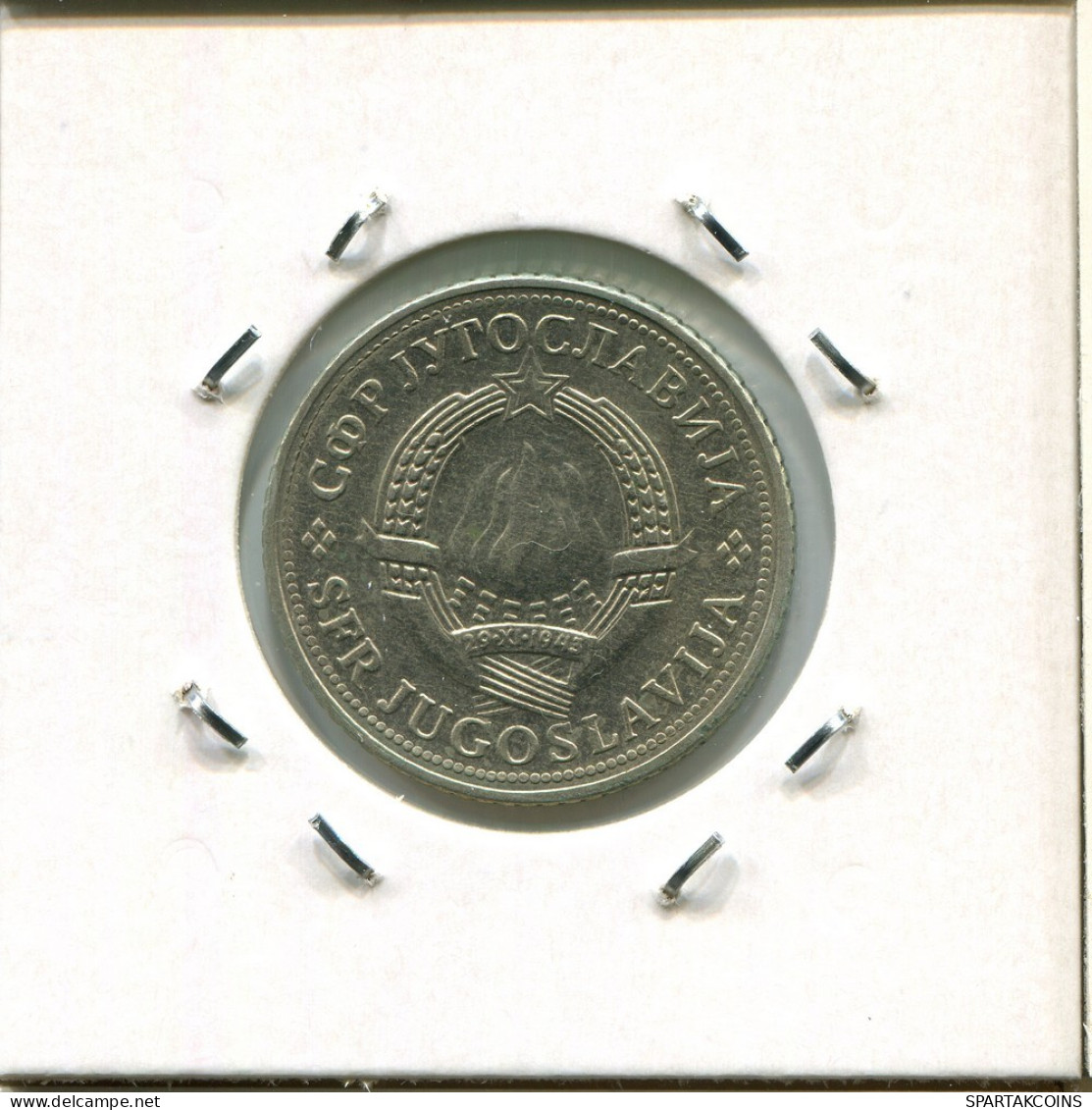 2 DINARA 1980 YUGOSLAVIA Moneda #AR655.E.A - Yougoslavie