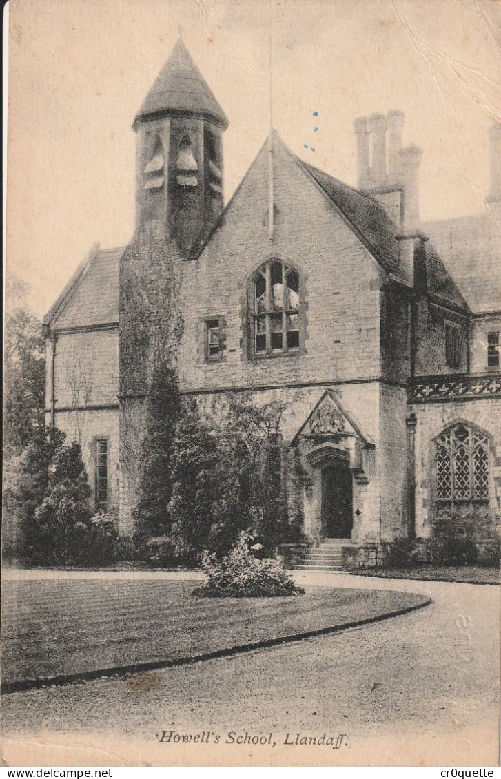 # PAYS DE GALLE - LLANDAFF / HOWELL'S SCHOOL En 1925 - Monmouthshire