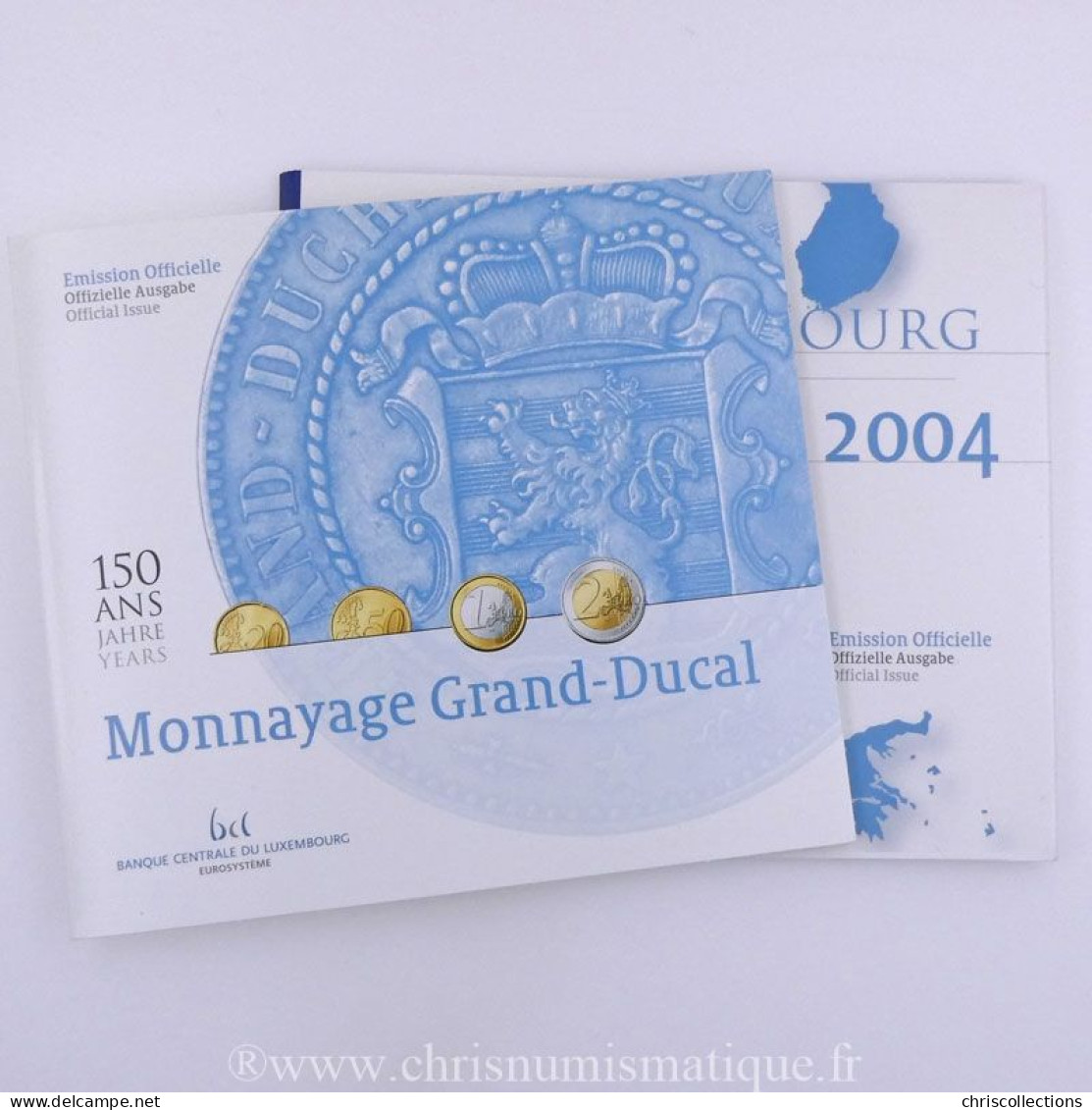 Euro, Luxembourg, Coffret BU 2004 - Luxembourg