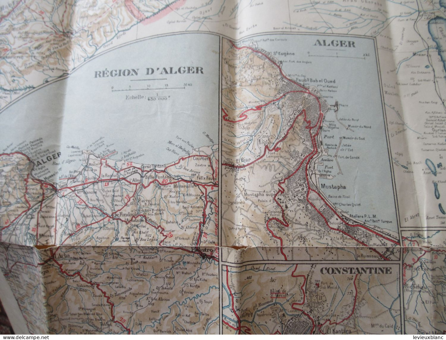 Carte Ancienne Taride /ALGERIE/ Régions D'Alger, De Constantine /Vers 1920-1950       PGC557 - Turismo
