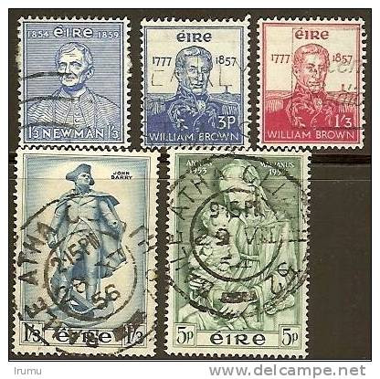 Irlande Petit Lot De 5 Obl. Cat $31 (SN 881) - Used Stamps