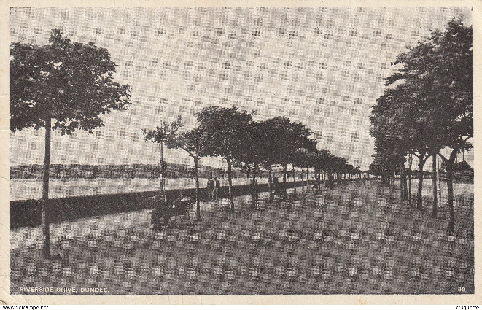 # ECOSSE - DUNDEE / RIVERSIDE DRIVE En 1946 - Angus