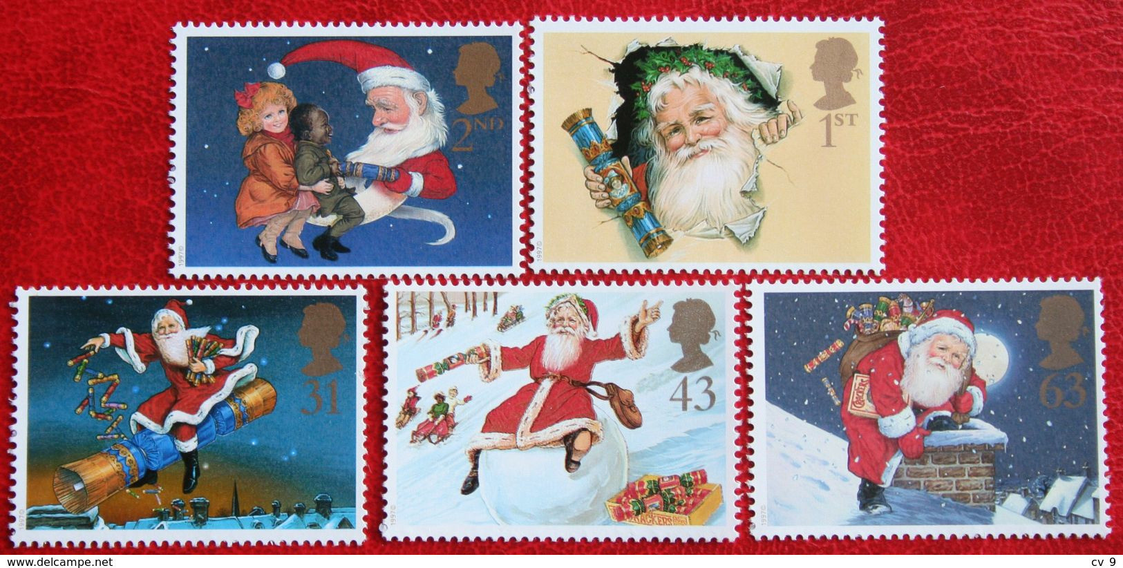 Natale Weihnachten Xmas Noel Kerst (Mi 1714-1718) 1997 POSTFRIS MNH ** ENGLAND GRANDE-BRETAGNE GB GREAT BRITAIN - Unused Stamps