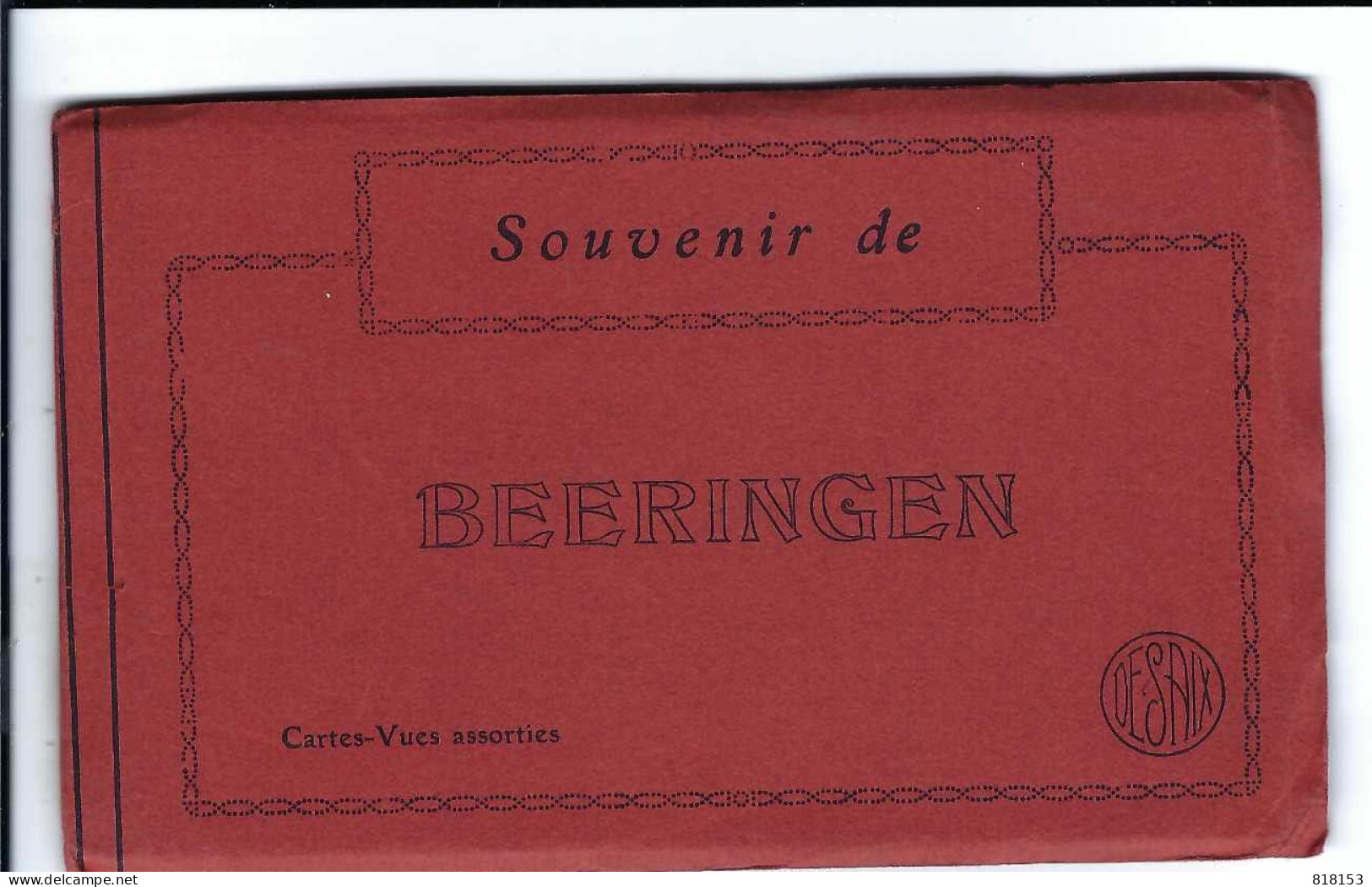 Beringen  Souvenir De BEERINGEN  10 Kaarten HOTEL MODERNE   DESAIX - Beringen