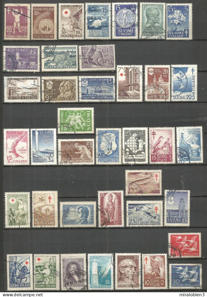 FINLANDIA COLECCION DE SELLOS USADOS - Collections (without Album)