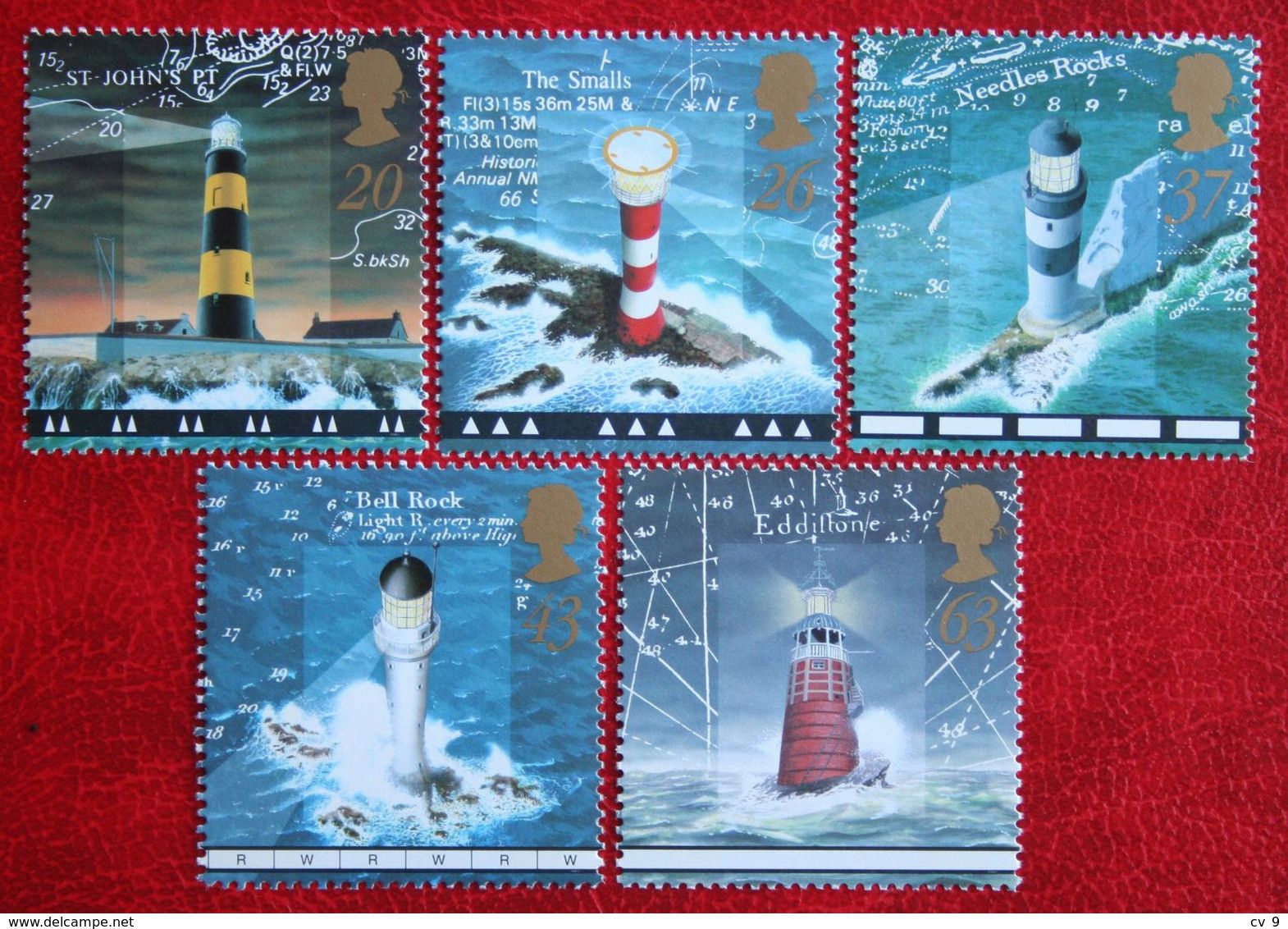 Lighthouse Vuurtoren Leuchtturm Phare (Mi 1742-1746) 1998 POSTFRIS MNH ** ENGLAND GRANDE-BRETAGNE GB GREAT BRITAIN - Unused Stamps