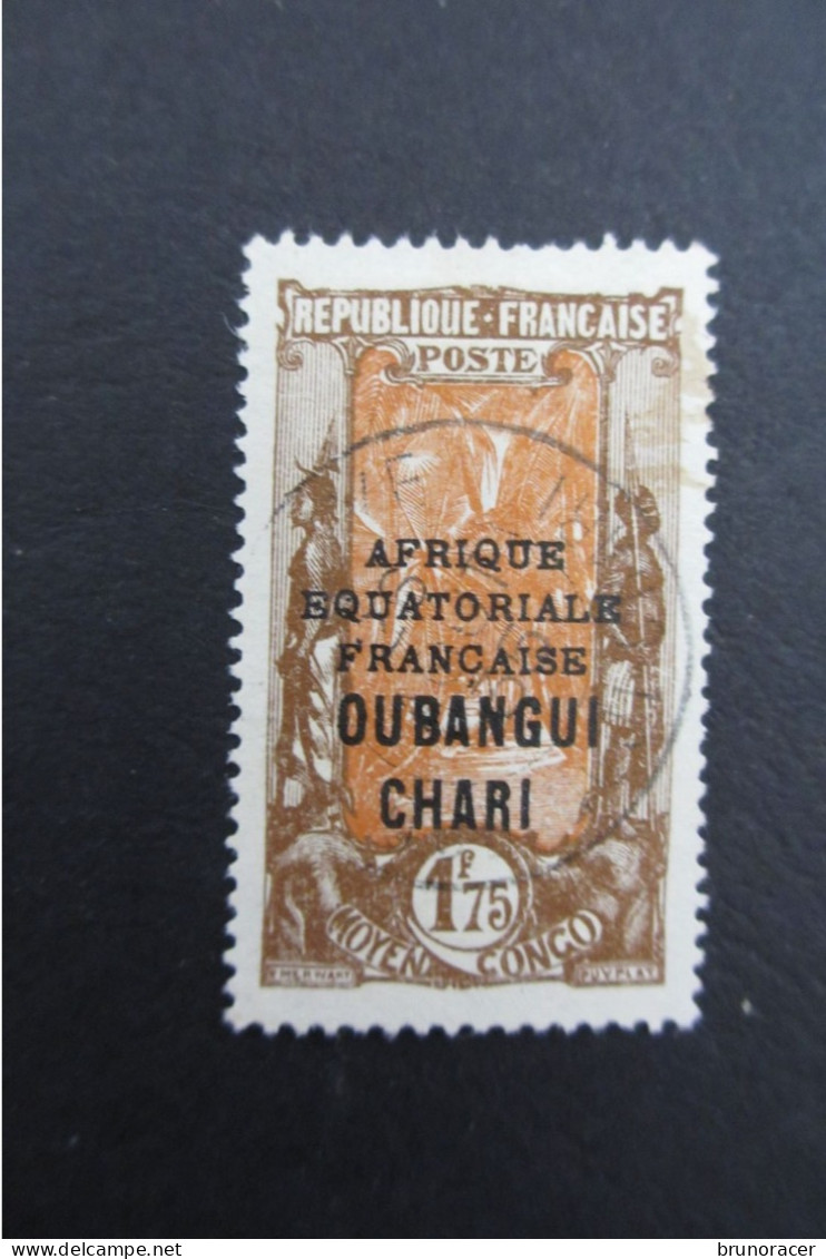 COLONIES OUBANGUI N°82 Oblit. TB COTE 16,50 EUROS VOIR SCANS - Usados