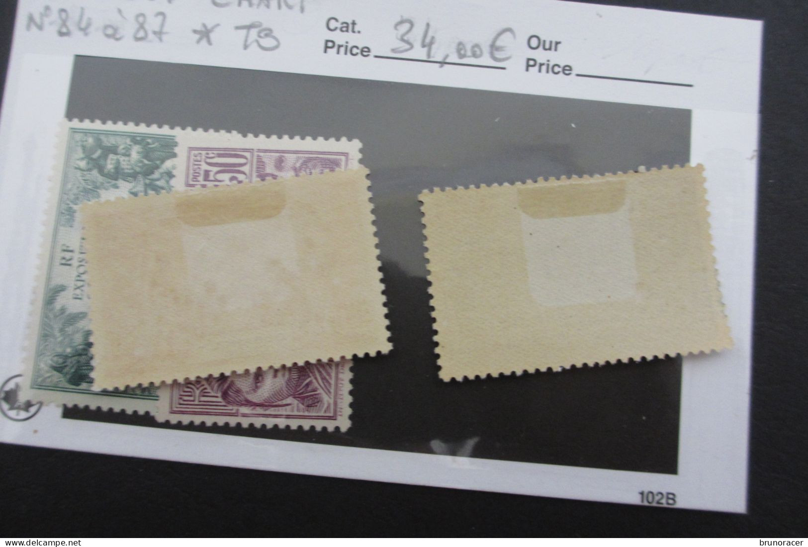 COLONIES OUBANGUI N°84 à 87 NEUF* TB COTE 34 EUROS VOIR SCANS - Unused Stamps