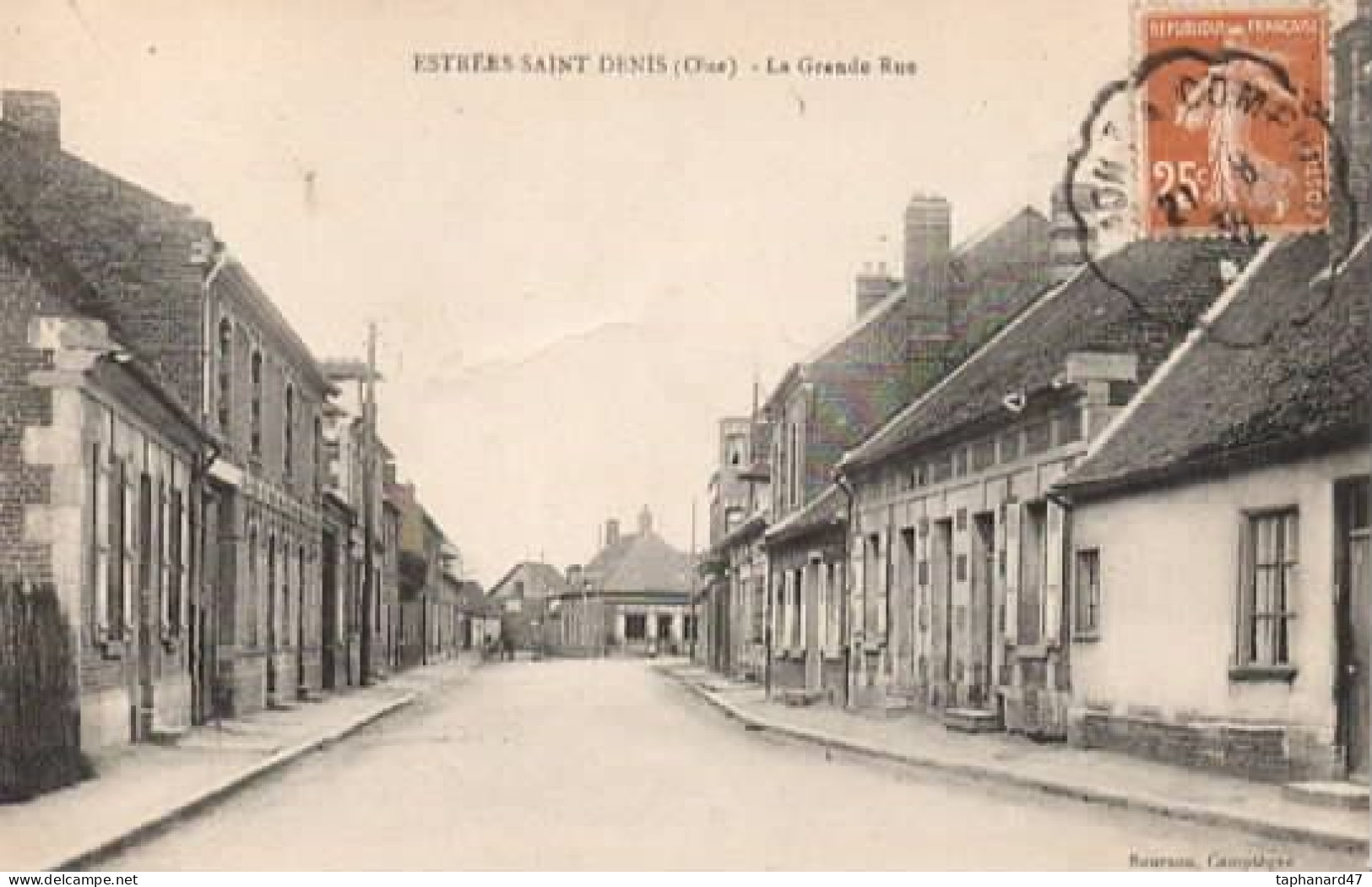 . 60 . ESRÉES-SAINT-DENIS . La Grande Rue . - Estrees Saint Denis