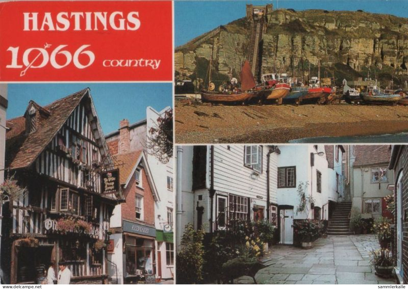109562 - Hastings - Grossbritannien - 3 Bilder - Hastings
