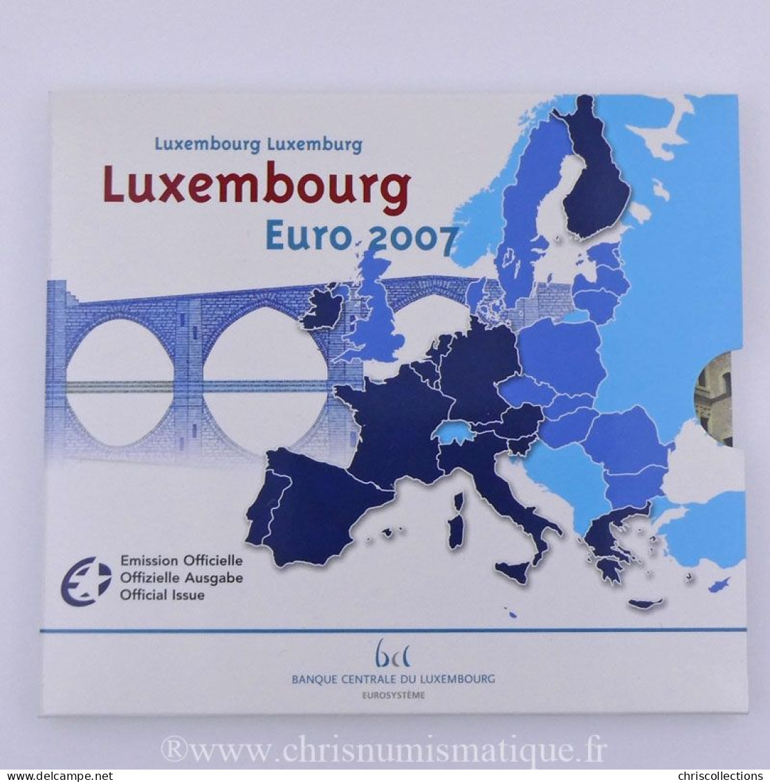 Euro, Luxembourg , Coffret BU 2007 - Luxembourg