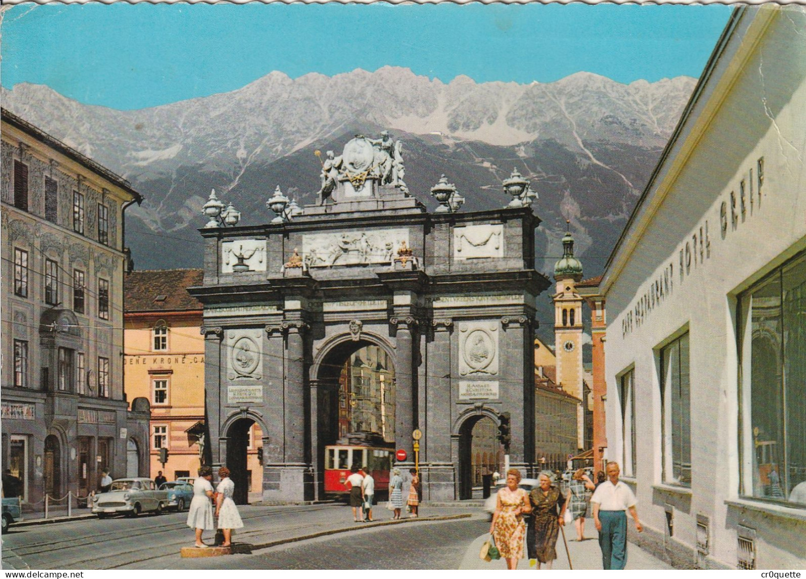 # AUTRICHE - INNSBRUCK /  MULTIVUES - TRIUMPHPFORTE - HÔTEL MAXIMILIAN - BERGHOTEL (lot De 8 CP) - Innsbruck