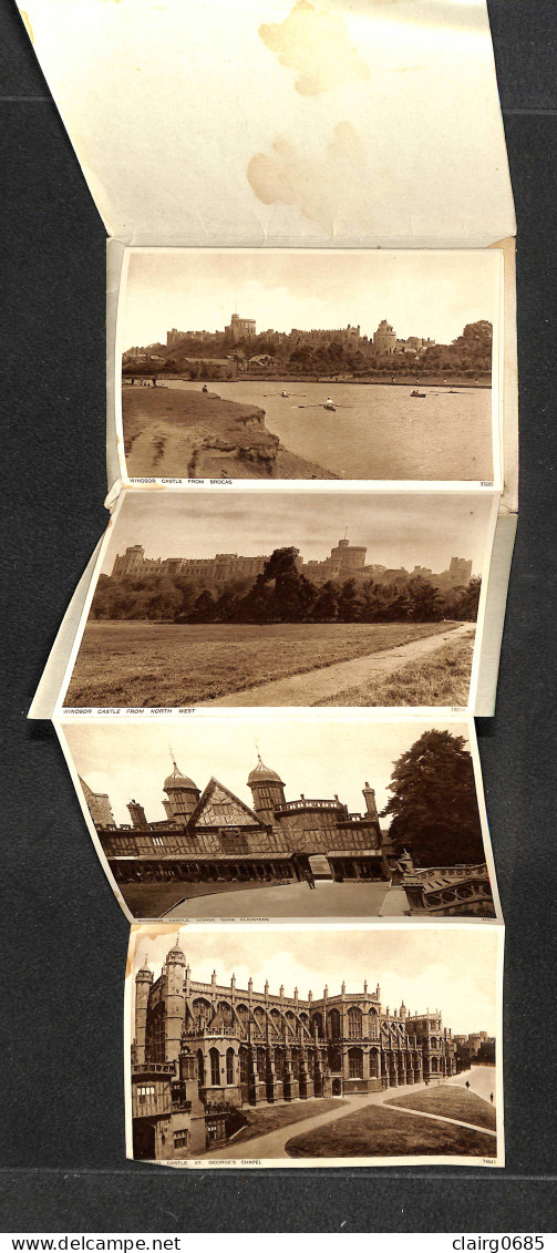 ROYAUME-UNI  - ANGLETERRE - WINDSOR - THE "BUDGET" SOUVENIR - 12 Views Of WINDSOR - Windsor