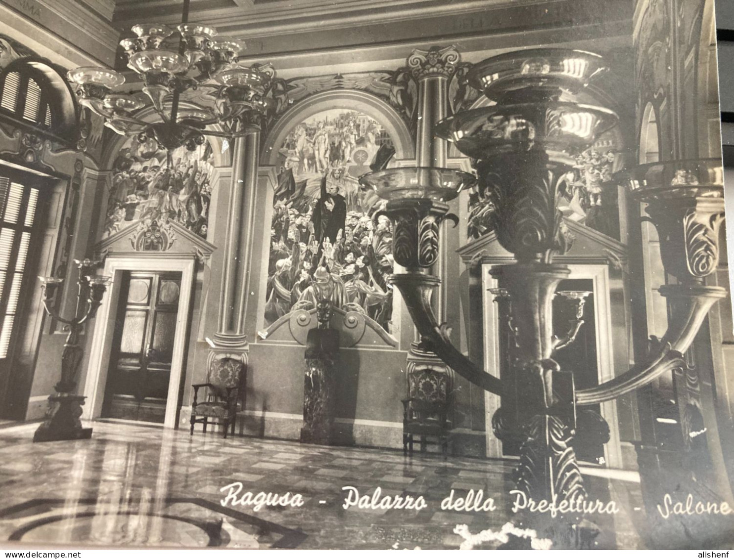 Ragusa Palazzo Della Prefettura Salone - Ragusa