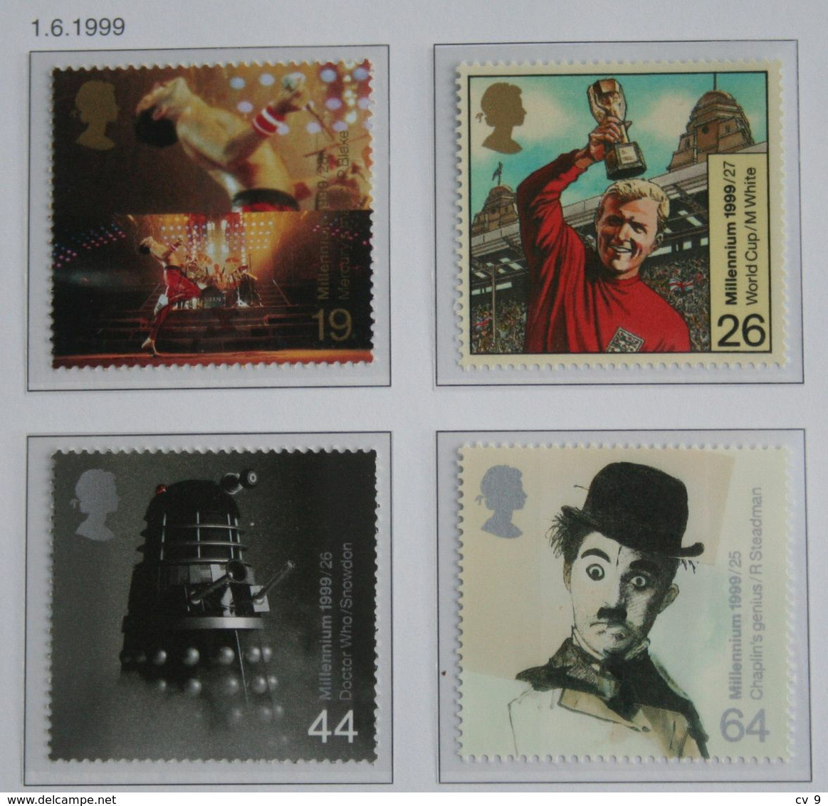 Millennium Series: ENTERTAINERS TALE Set (Mi 1809-1812) 1999 POSTFRIS MNH ** ENGLAND GRANDE-BRETAGNE GB GREAT BRITAIN - Unused Stamps