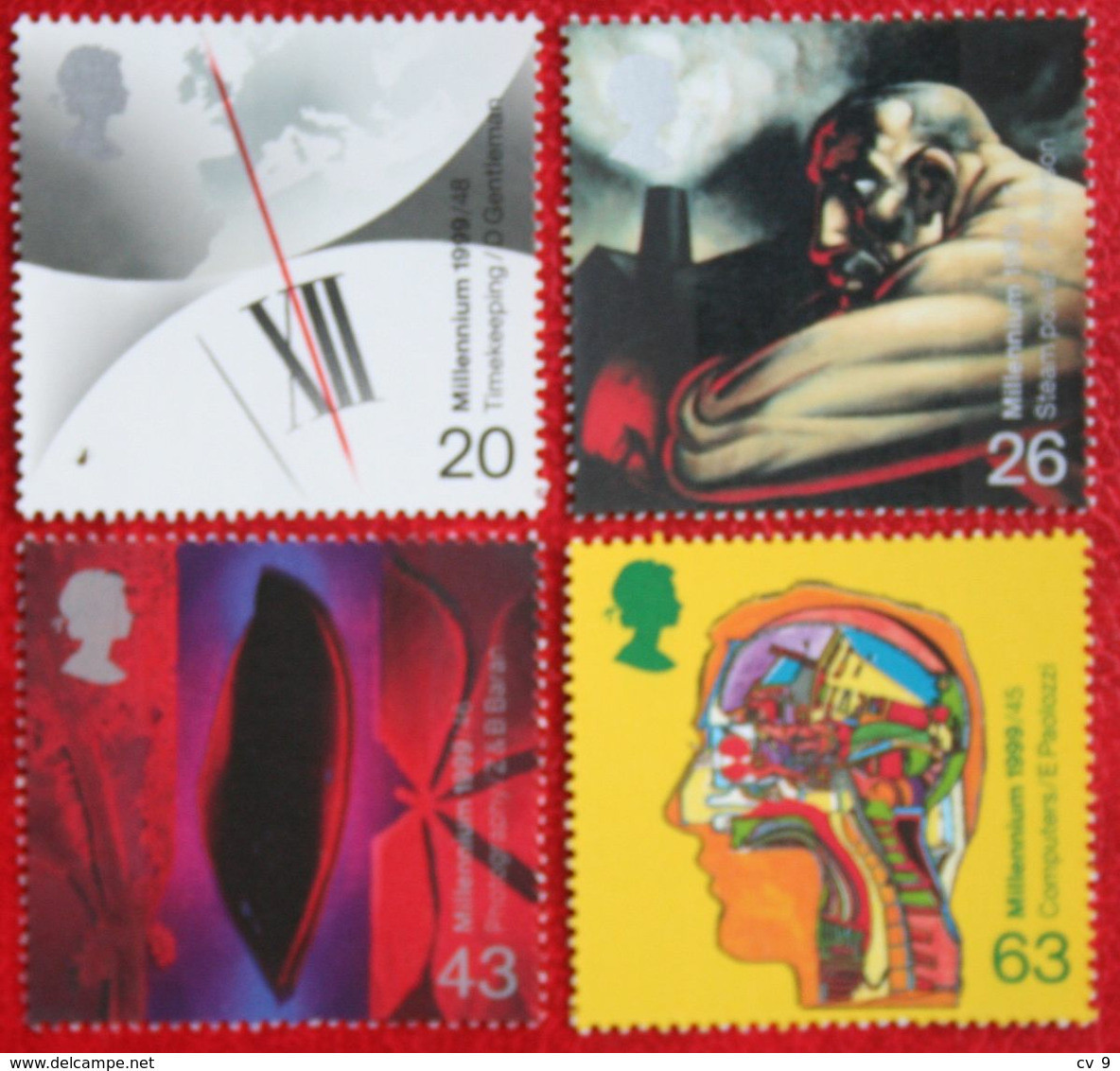 Millennium Series: The Inventors' Tale Set (Mi 1777-1780) 1999 POSTFRIS MNH ** ENGLAND GRANDE-BRETAGNE GB GREAT BRITAIN - Ongebruikt