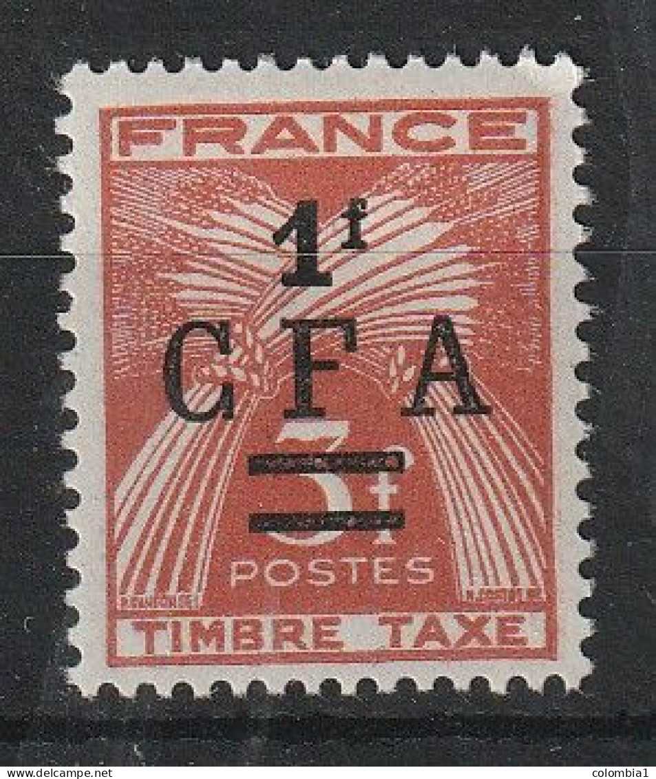 REUNION YT TAXE 38 Neuf - Postage Due