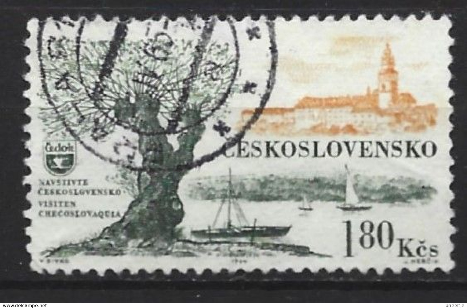 Ceskoslovensko 1964 Tourism  Y.T. 1324 (0) - Used Stamps