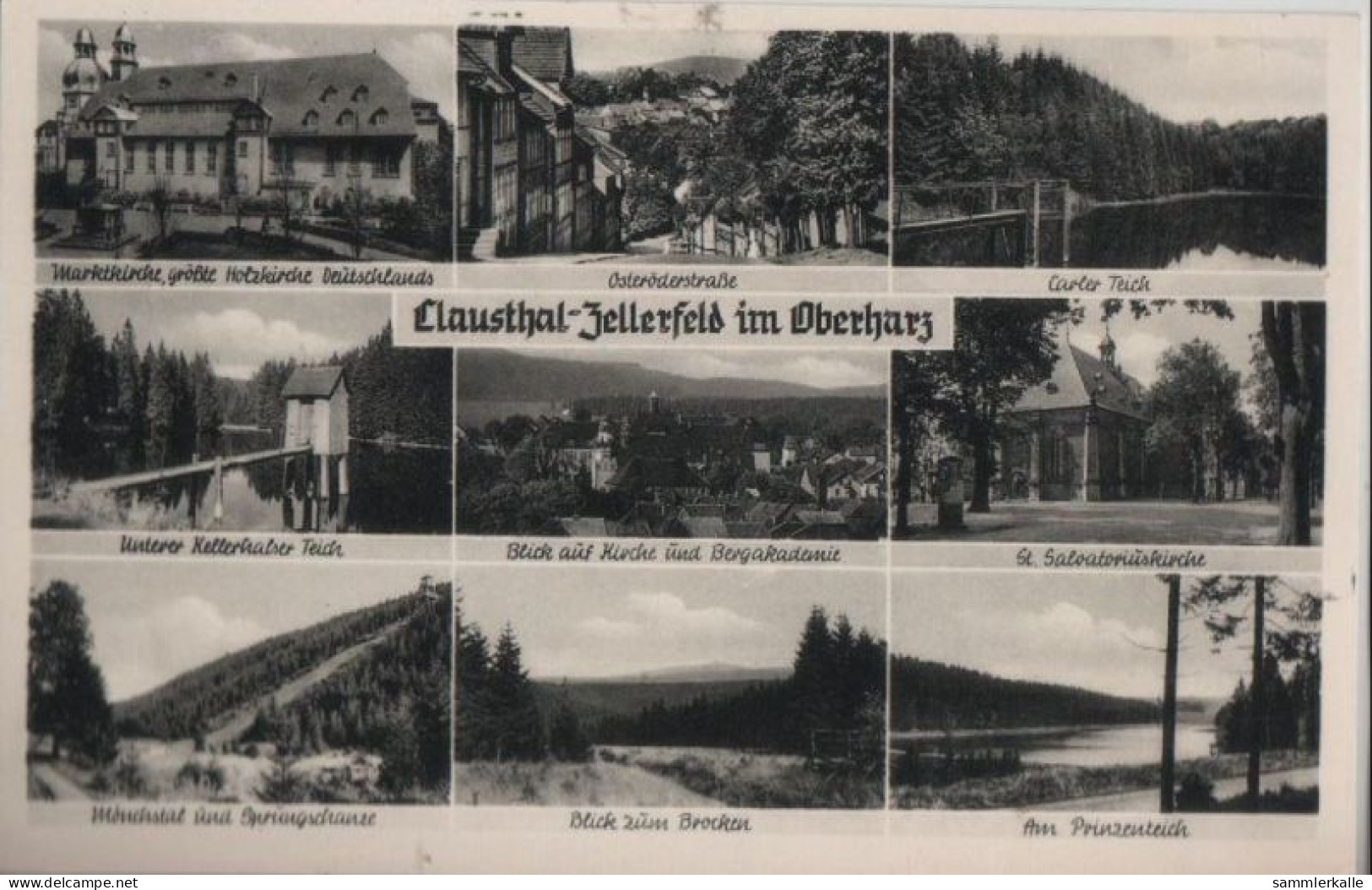 57296 - Clausthal-Zellerfeld - U.a. Carler Teich - 1957 - Clausthal-Zellerfeld