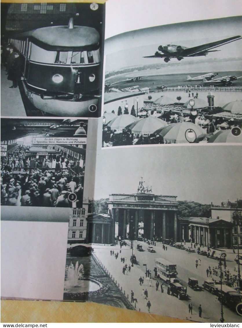 Prospectus Touristique Ancien /Allemagne/ BERLIN/ Syndicat D'initiative De La Ville /1937       PGC558 - Tourism