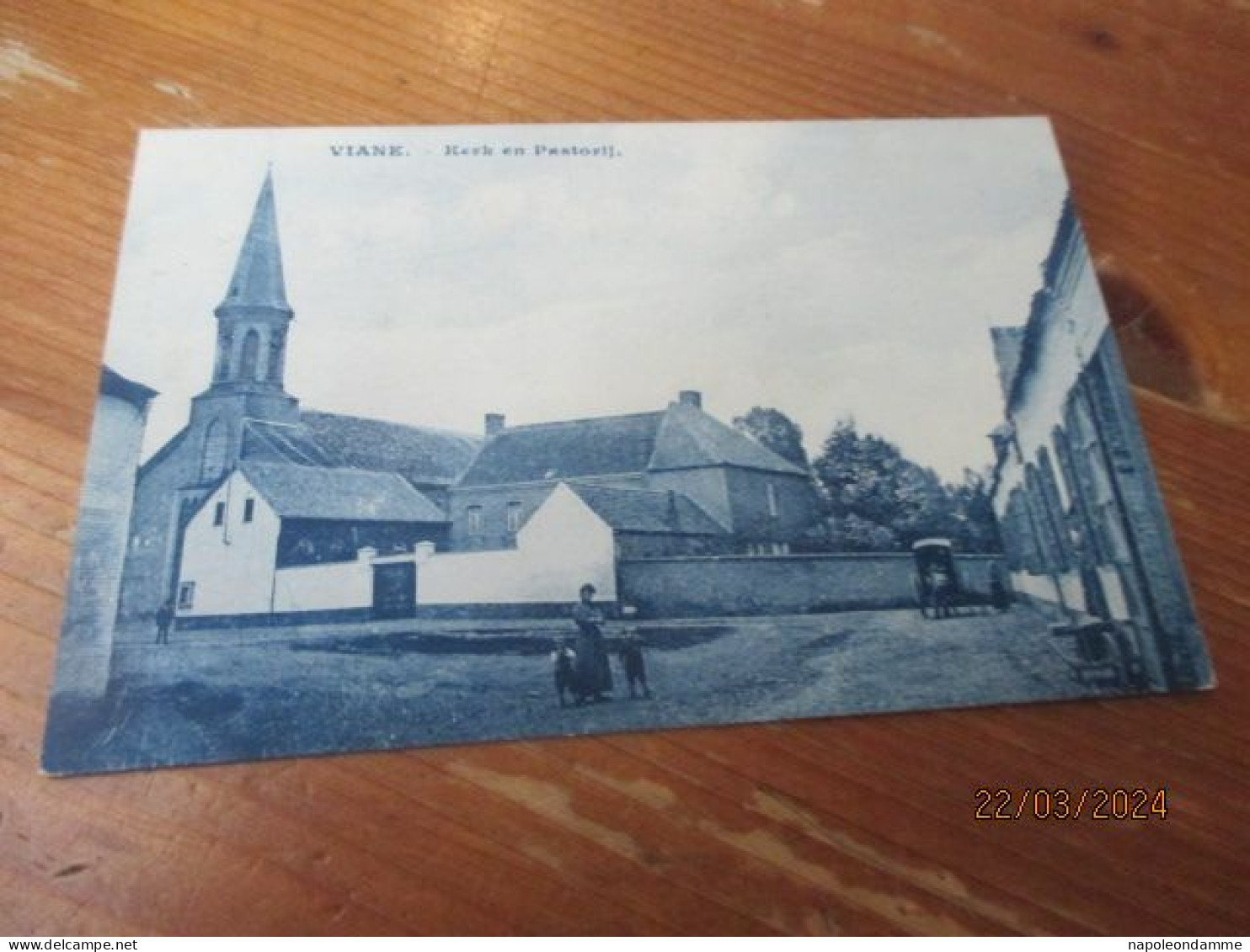 Viane, Kerk En Pastorij, - Geraardsbergen