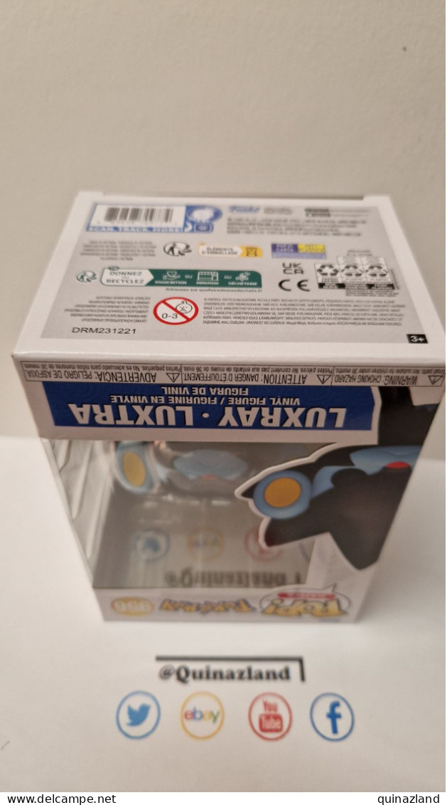 Funko Pop! POKEMON POP Games N° 956 Luxray (F46) - Autres & Non Classés